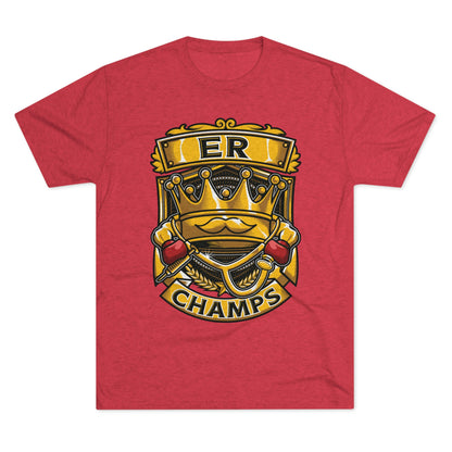 ER CHAMPS - PREMIUM SOFT - Unisex Tri-Blend Crew Tee (Next Level 6010)
