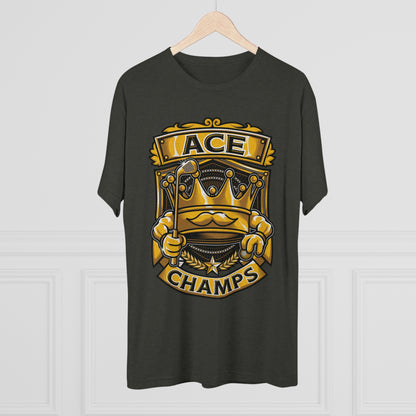 ACE CHAMPS  - PREMIUM SOFT - Unisex Tri-Blend Crew Tee (Next Level 6010)