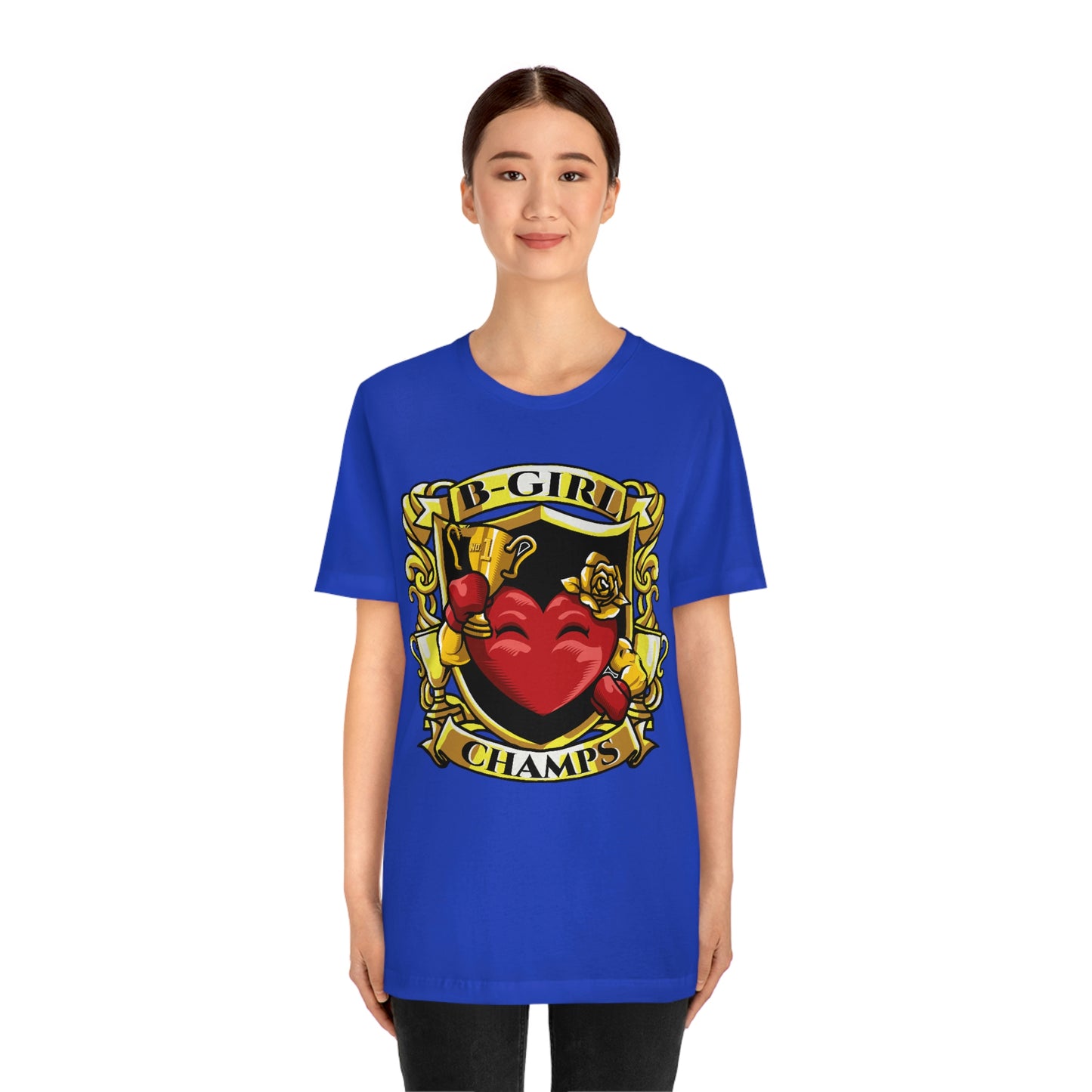 B-Girl Champs! - Unisex Jersey Short Sleeve Tee (Bella+Canvas)