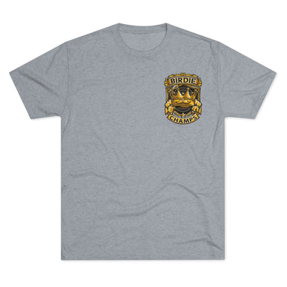 BIRDIE CHAMPS (Small Logo) - PREMIUM SOFT - Unisex Tri-Blend Crew Tee (Next Level 6010)