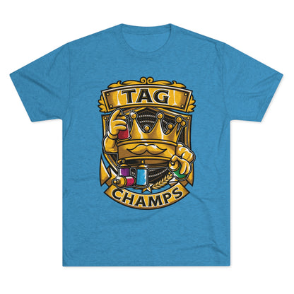 TAG CHAMPS  - PREMIUM SOFT - Unisex Tri-Blend Crew Tee (Next Level 6010)