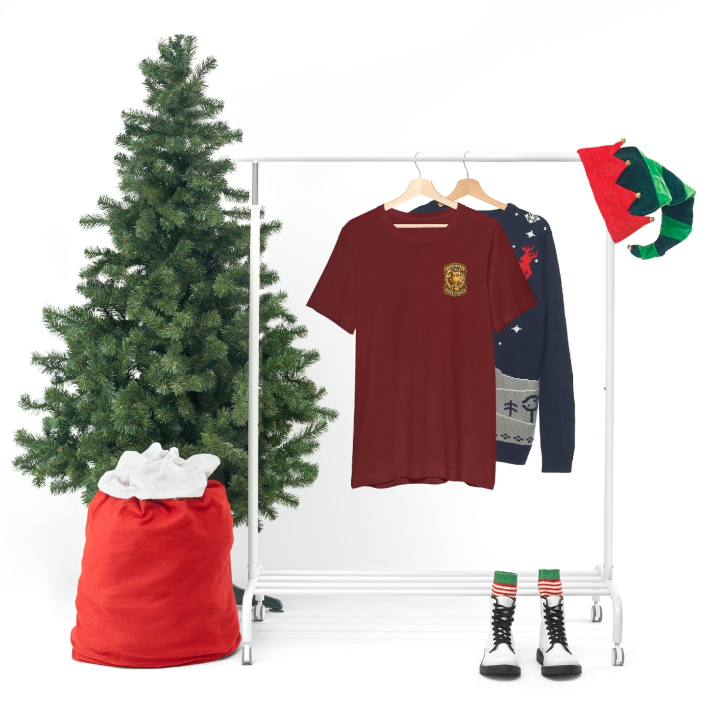 Mom Champs (Gold -Front & Back)! Unisex Jersey Short Sleeve Tee (Bella+Canvas)