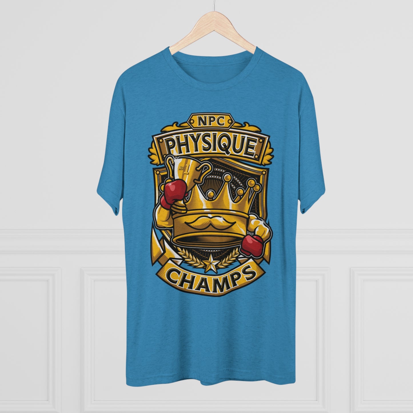 NPC PHYSIQUE CHAMPS  - PREMIUM SOFT - Unisex Tri-Blend Crew Tee (Next Level 6010)