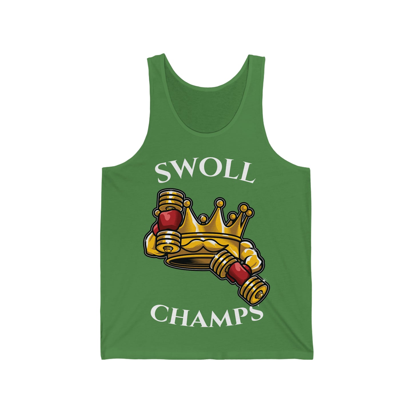 SWOLL CHAMPS - PREMIUM SOFT - Unisex Jersey Tank (Bella+Canvas 3480)