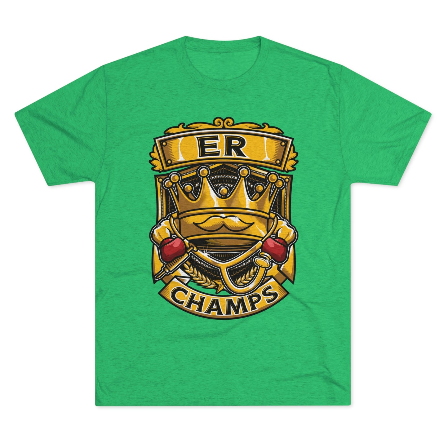 ER CHAMPS - PREMIUM SOFT - Unisex Tri-Blend Crew Tee (Next Level 6010)