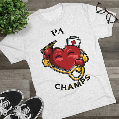 PA CHAMPS - PREMIUM SOFT - Unisex Tri-Blend Crew Tee (Next Level 6010)