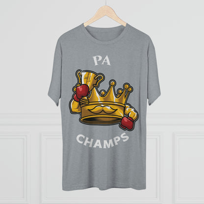 PA CHAMPS (Alternate Logo) - PREMIUM SOFT - Unisex Tri-Blend Crew Tee (Next Level 6010)