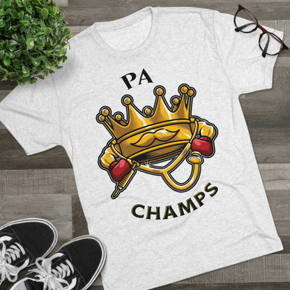 PA CHAMPS - PREMIUM SOFT - Unisex Tri-Blend Crew Tee (Next Level 6010)