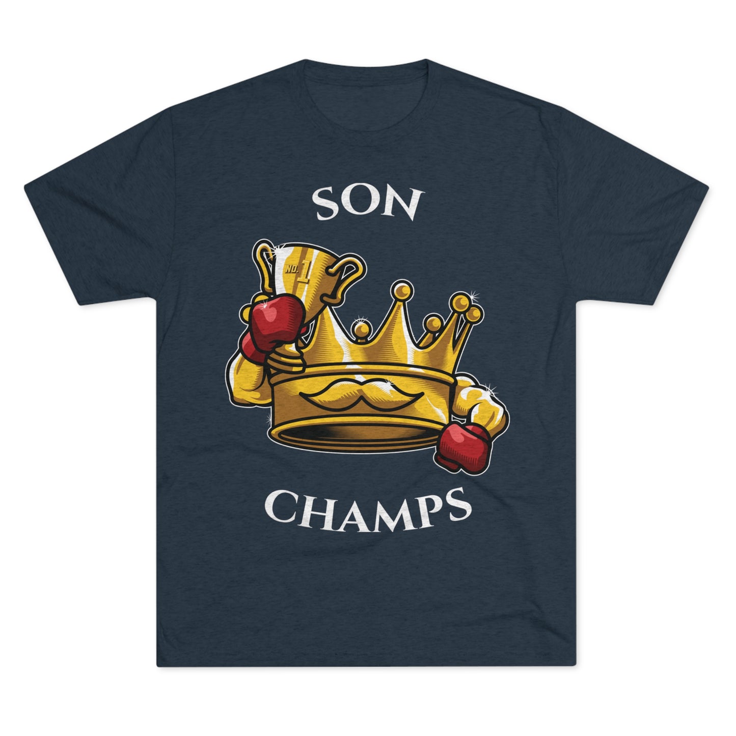 SON CHAMPS  - PREMIUM SOFT - Unisex Tri-Blend Crew Tee (Next Level 6010)