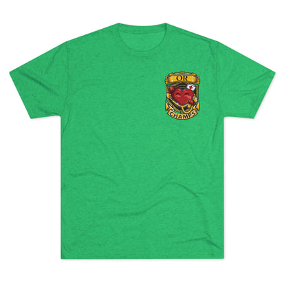 OR CHAMPS (Small Logo)  - PREMIUM SOFT - Unisex Tri-Blend Crew Tee (Next Level 6010)