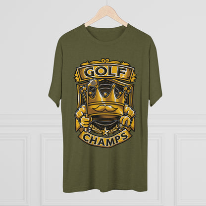 GOLF CHAMPS  - PREMIUM SOFT - Unisex Tri-Blend Crew Tee (Next Level 6010)
