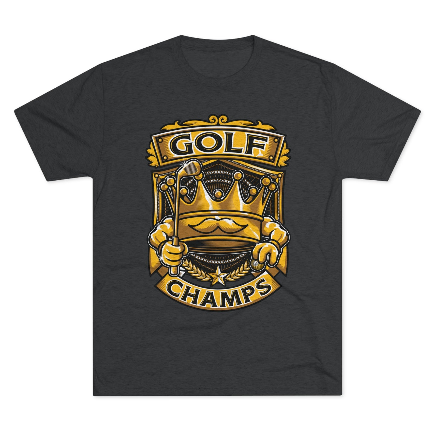 GOLF CHAMPS  - PREMIUM SOFT - Unisex Tri-Blend Crew Tee (Next Level 6010)