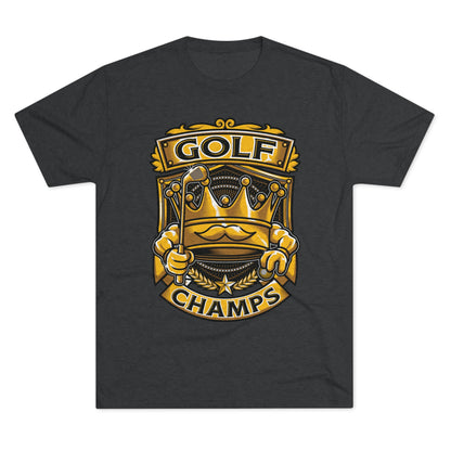 GOLF CHAMPS  - PREMIUM SOFT - Unisex Tri-Blend Crew Tee (Next Level 6010)