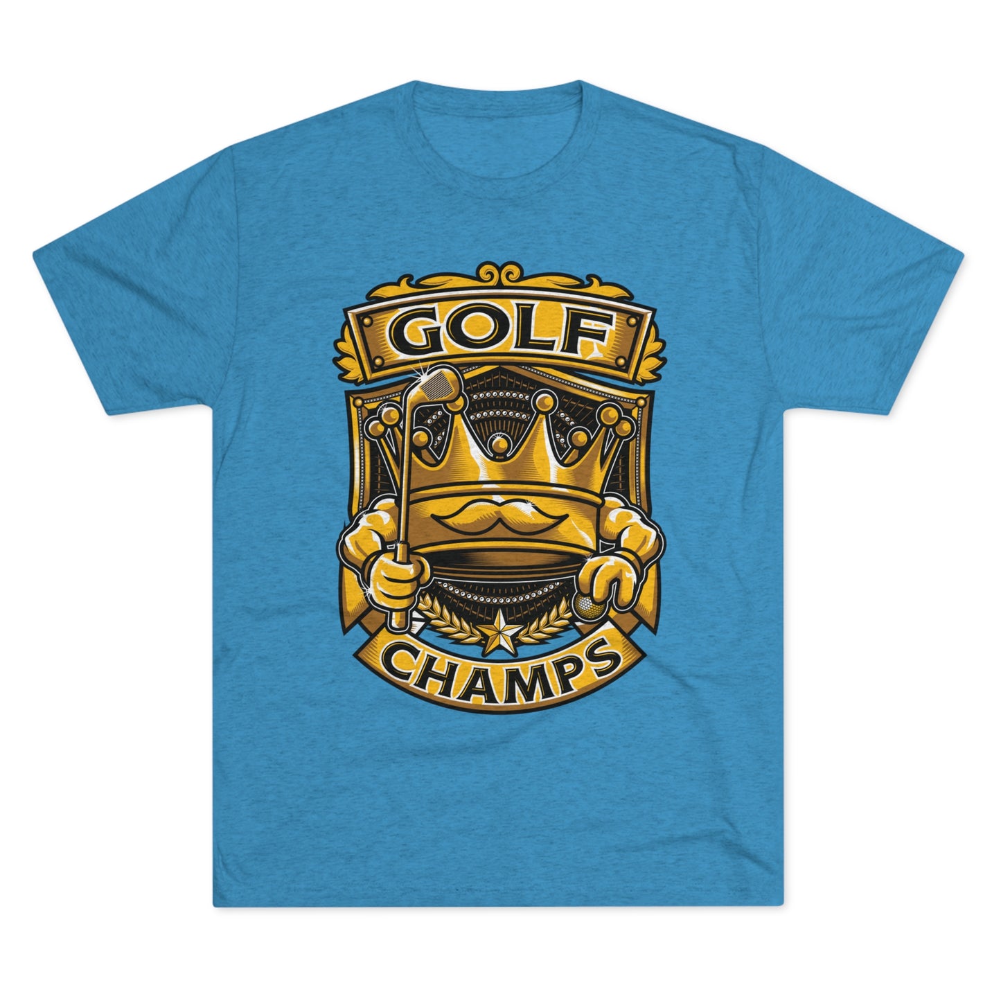 GOLF CHAMPS  - PREMIUM SOFT - Unisex Tri-Blend Crew Tee (Next Level 6010)