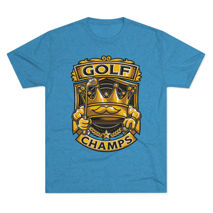 GOLF CHAMPS  - PREMIUM SOFT - Unisex Tri-Blend Crew Tee (Next Level 6010)