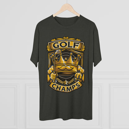 GOLF CHAMPS  - PREMIUM SOFT - Unisex Tri-Blend Crew Tee (Next Level 6010)