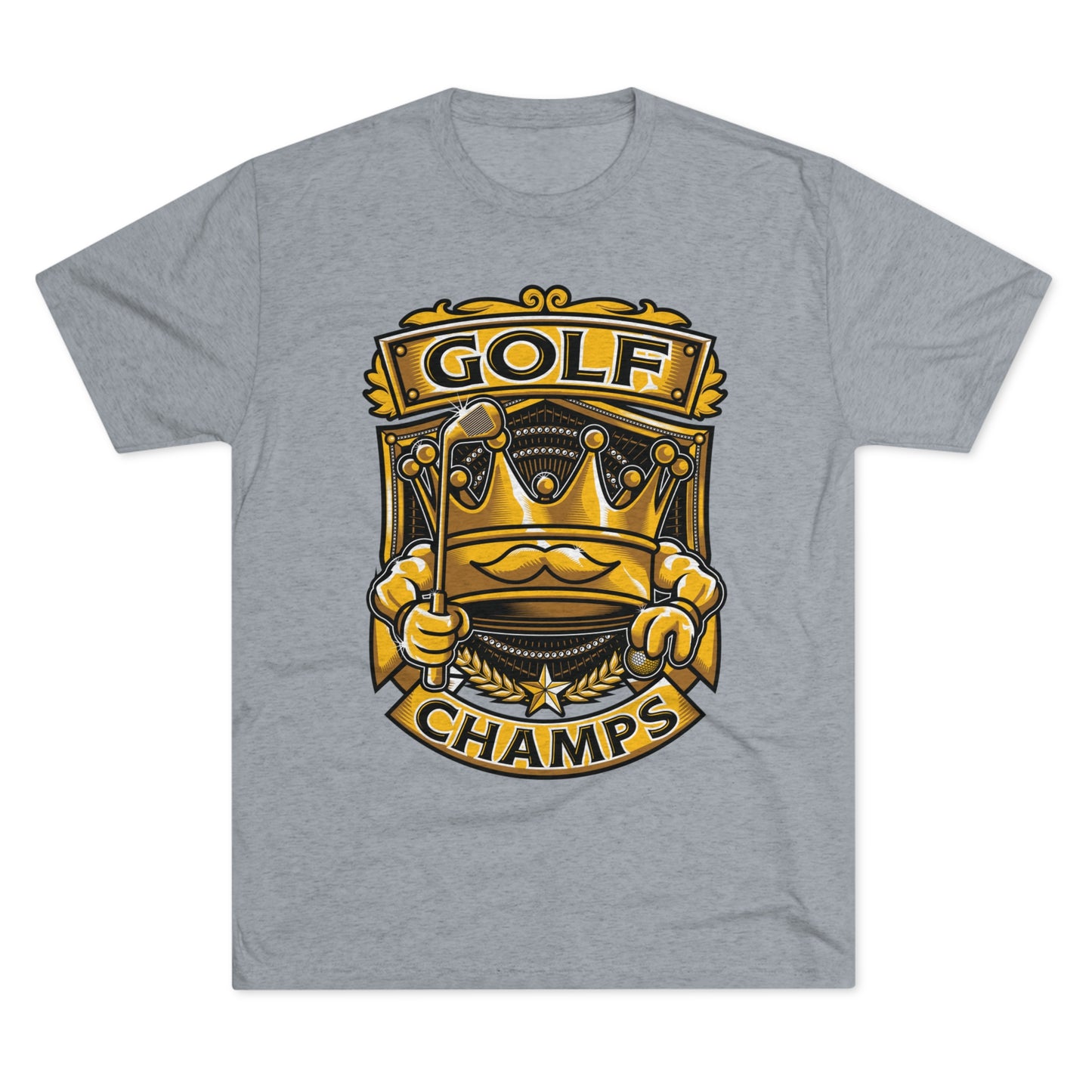 GOLF CHAMPS  - PREMIUM SOFT - Unisex Tri-Blend Crew Tee (Next Level 6010)