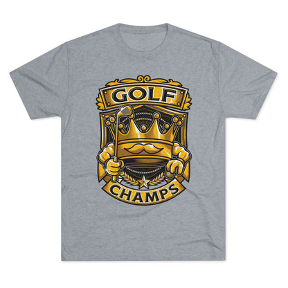 GOLF CHAMPS  - PREMIUM SOFT - Unisex Tri-Blend Crew Tee (Next Level 6010)