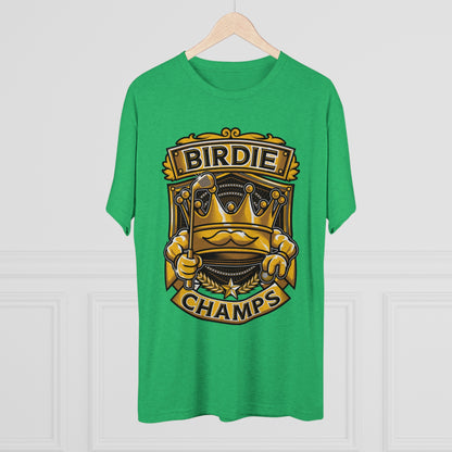 BIRDIE CHAMPS  - PREMIUM SOFT - Unisex Tri-Blend Crew Tee (Next Level 6010)