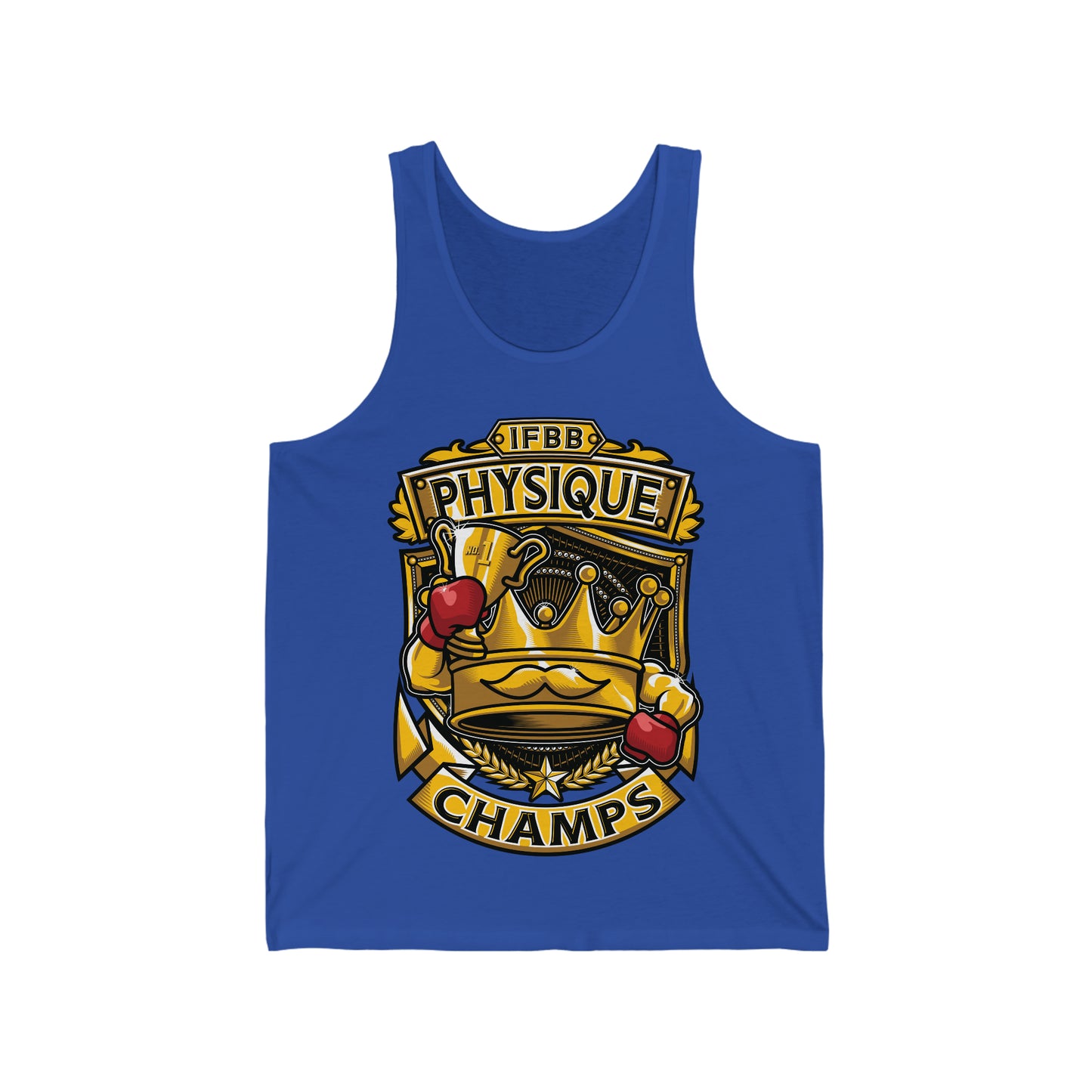 IFBB PHYSIQUE CHAMPS - PREMIUM SOFT - Unisex Jersey Tank (Bella+Canvas 3480)