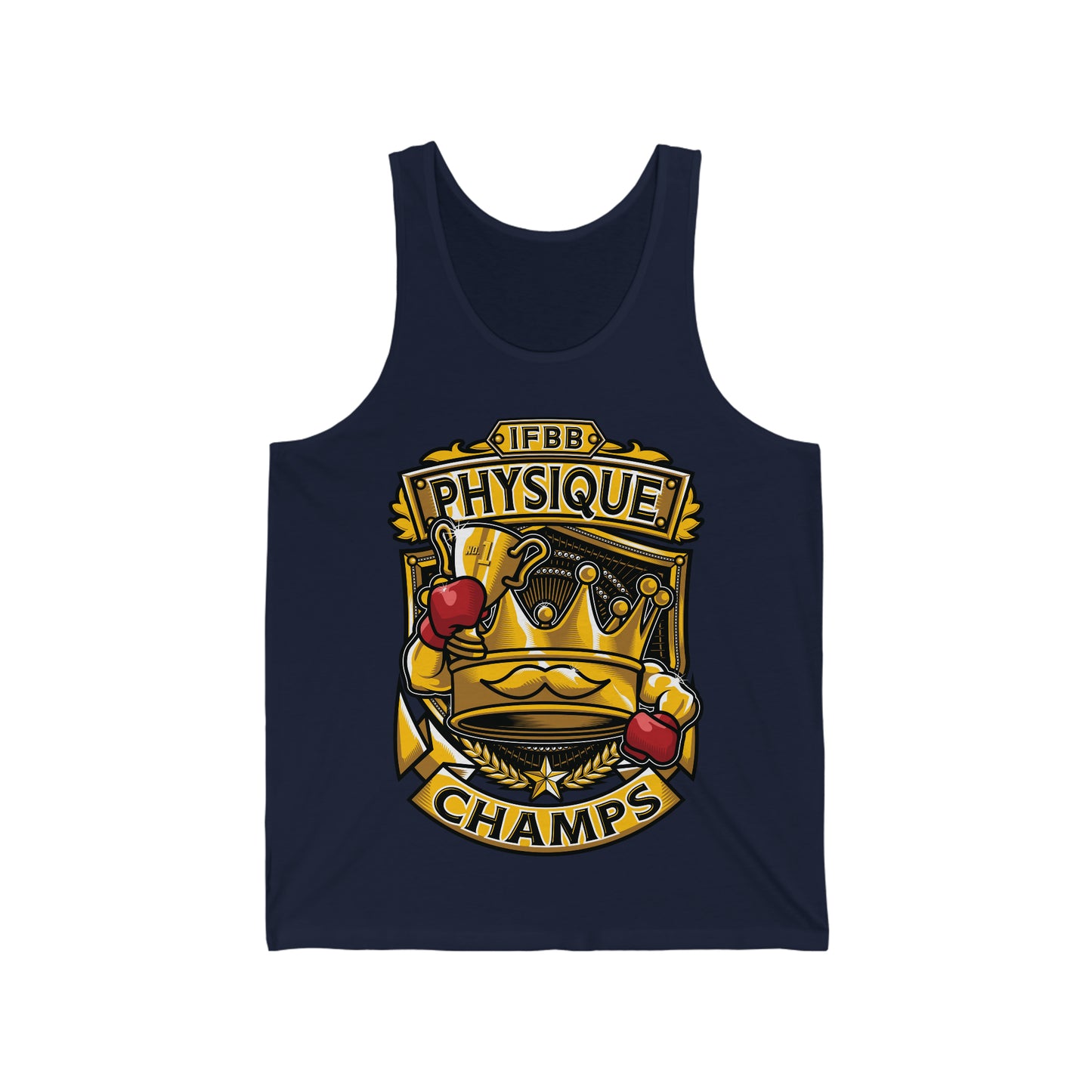 IFBB PHYSIQUE CHAMPS - PREMIUM SOFT - Unisex Jersey Tank (Bella+Canvas 3480)