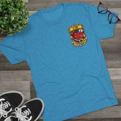 OR CHAMPS (Small Logo)  - PREMIUM SOFT - Unisex Tri-Blend Crew Tee (Next Level 6010)