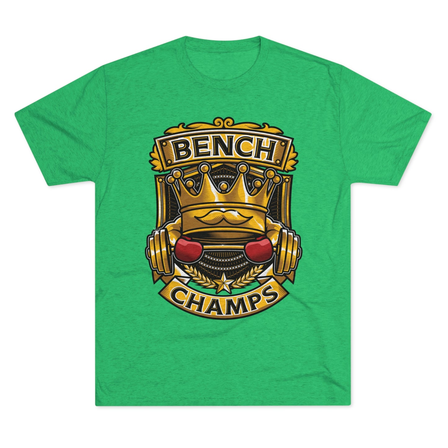 BENCH CHAMPS - PREMIUM SOFT - Unisex Tri-Blend Crew Tee (Next Level 6010)