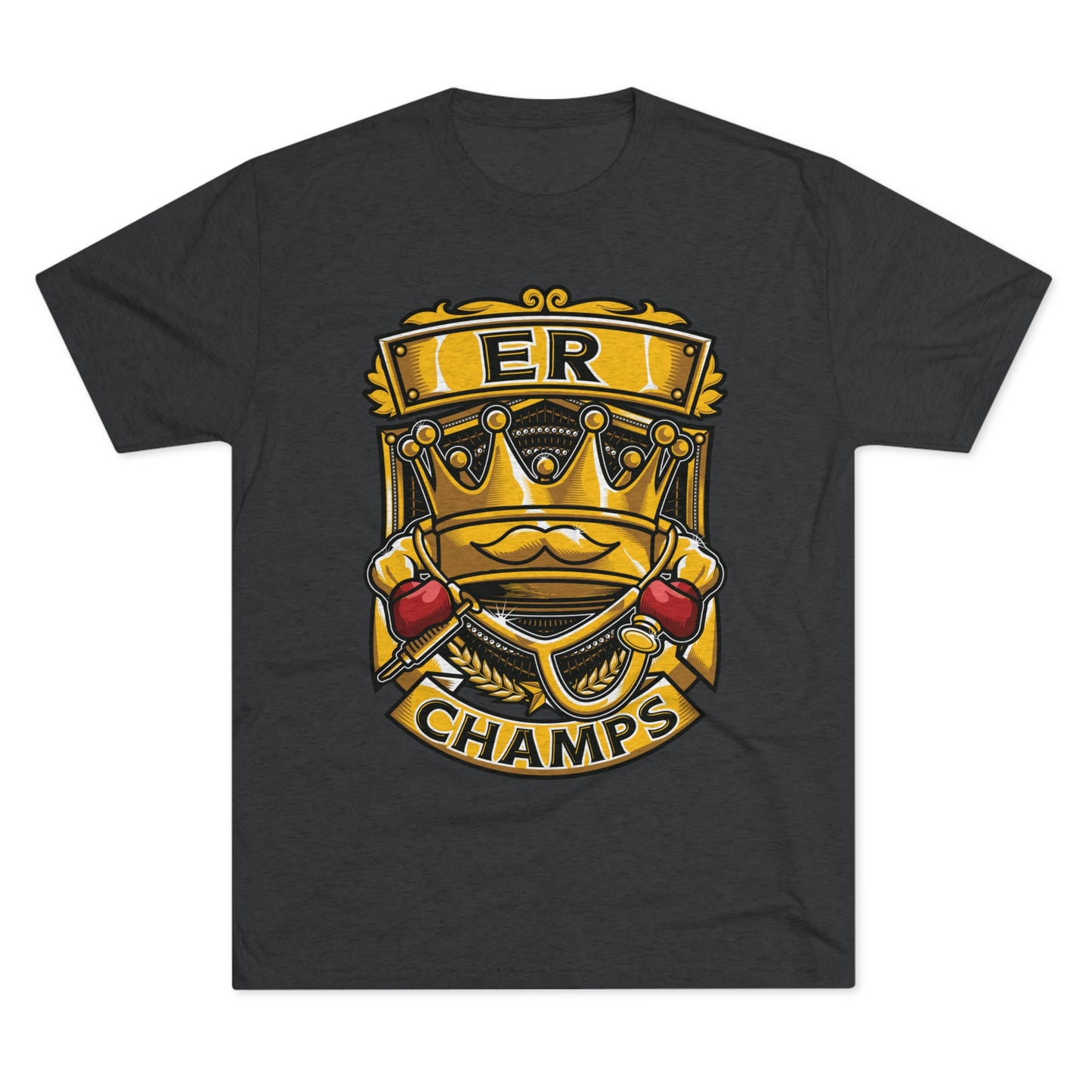 ER CHAMPS - PREMIUM SOFT - Unisex Tri-Blend Crew Tee (Next Level 6010)