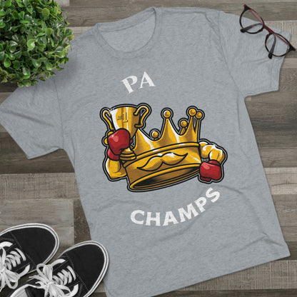 PA CHAMPS (Alternate Logo) - PREMIUM SOFT - Unisex Tri-Blend Crew Tee (Next Level 6010)