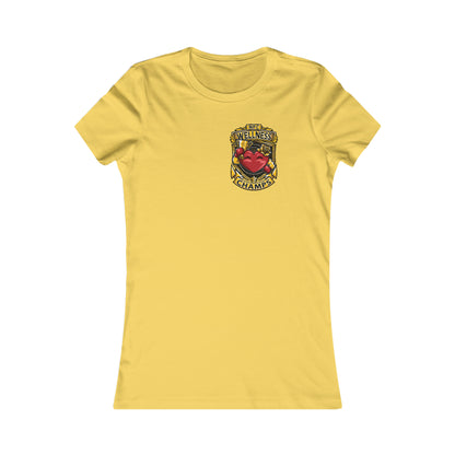 NPC WELLNESS CHAMPS (Small Front Logo) - Women's Favorite Tee (Bella+Canvas)