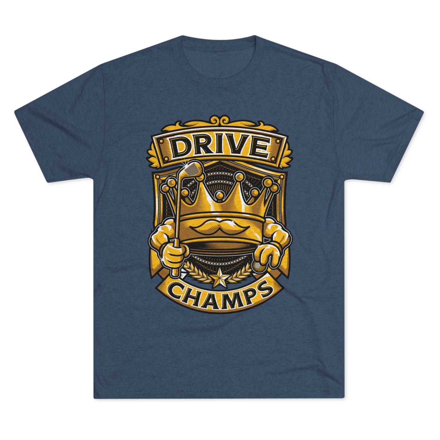 DRIVE CHAMPS  - PREMIUM SOFT - Unisex Tri-Blend Crew Tee (Next Level 6010)