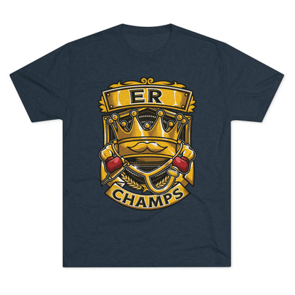 ER CHAMPS - PREMIUM SOFT - Unisex Tri-Blend Crew Tee (Next Level 6010)