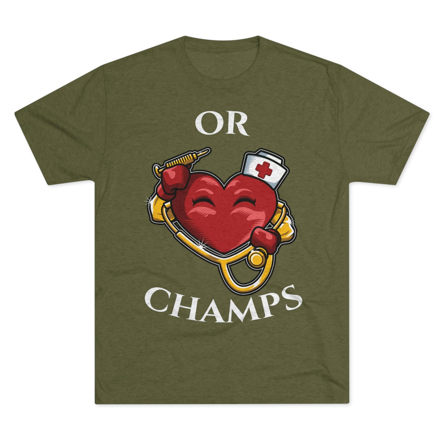 OR CHAMPS - PREMIUM SOFT - Unisex Tri-Blend Crew Tee (Next Level 6010)