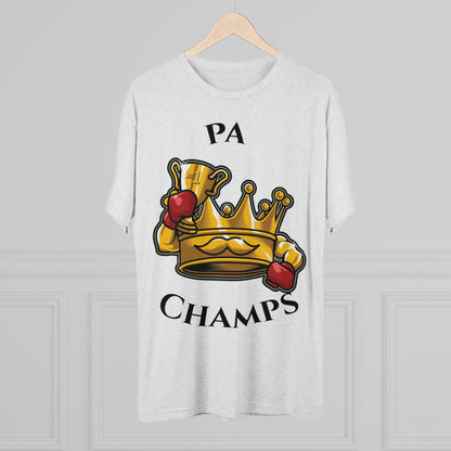 PA CHAMPS (Alternate Logo) - PREMIUM SOFT - Unisex Tri-Blend Crew Tee (Next Level 6010)