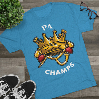 PA CHAMPS - PREMIUM SOFT - Unisex Tri-Blend Crew Tee (Next Level 6010)