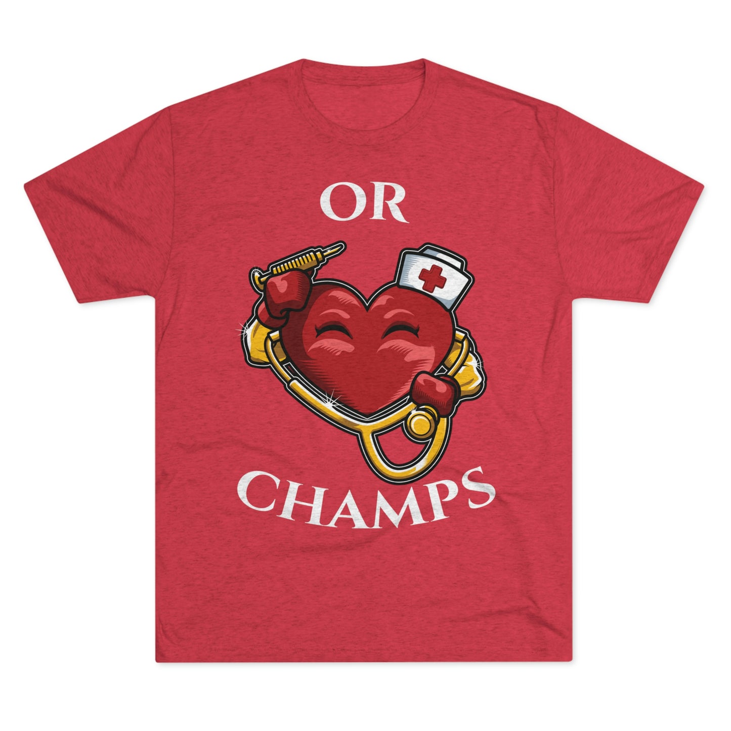 OR CHAMPS - PREMIUM SOFT - Unisex Tri-Blend Crew Tee (Next Level 6010)