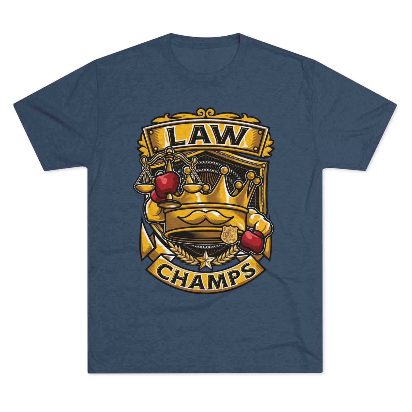 LAW CHAMPS  - PREMIUM SOFT - Unisex Tri-Blend Crew Tee (Next Level 6010)