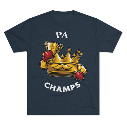 PA CHAMPS (Alternate Logo) - PREMIUM SOFT - Unisex Tri-Blend Crew Tee (Next Level 6010)