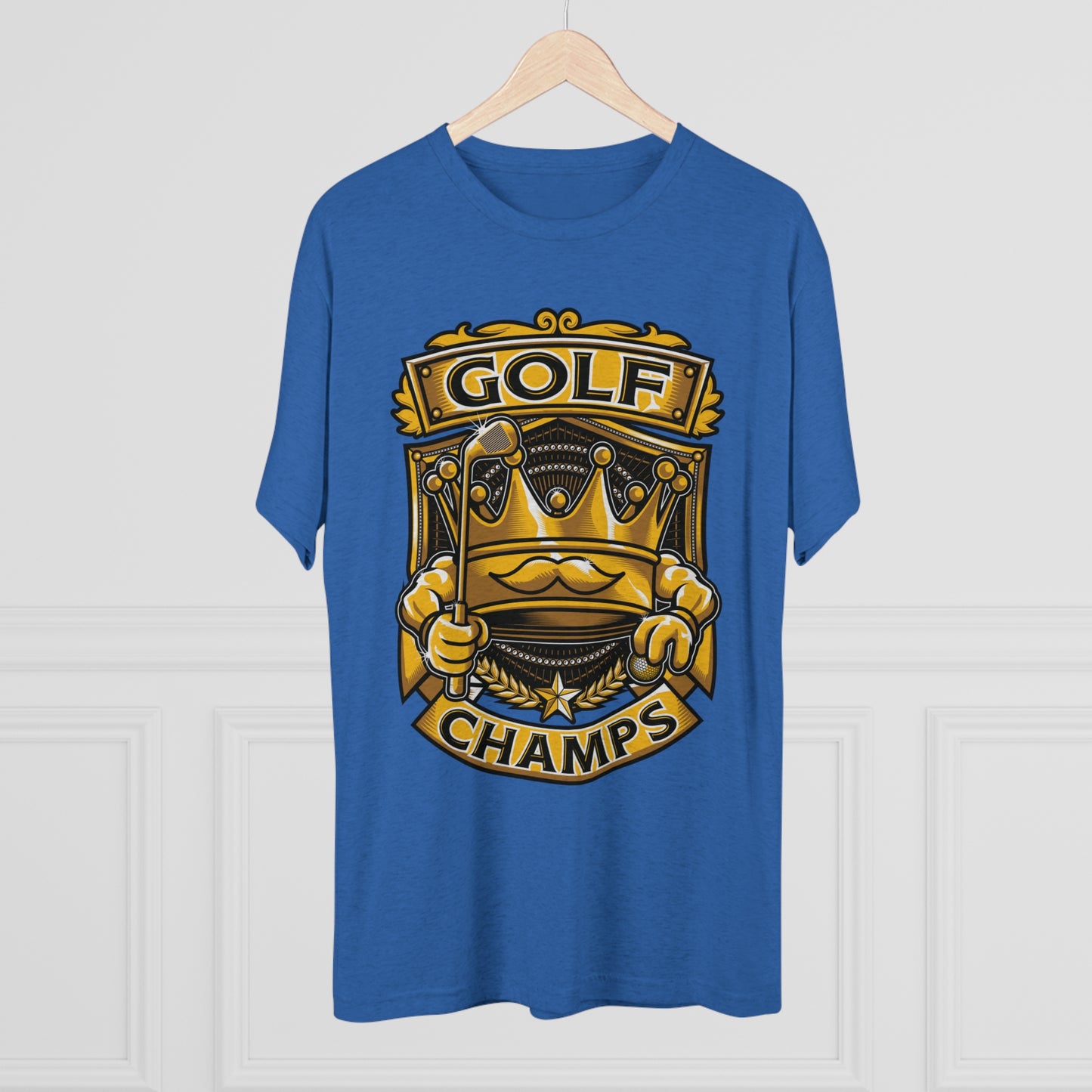 GOLF CHAMPS  - PREMIUM SOFT - Unisex Tri-Blend Crew Tee (Next Level 6010)