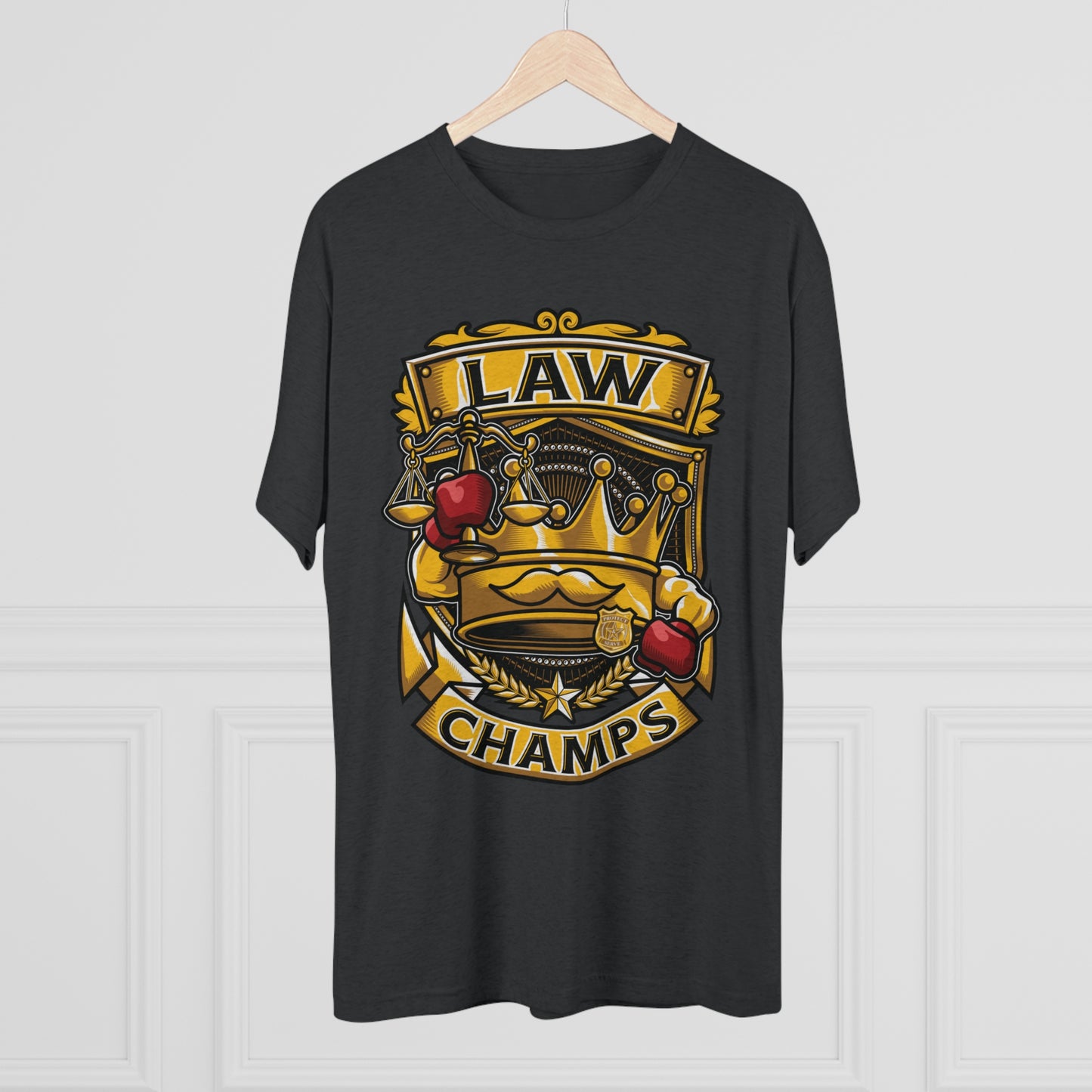 LAW CHAMPS  - PREMIUM SOFT - Unisex Tri-Blend Crew Tee (Next Level 6010)