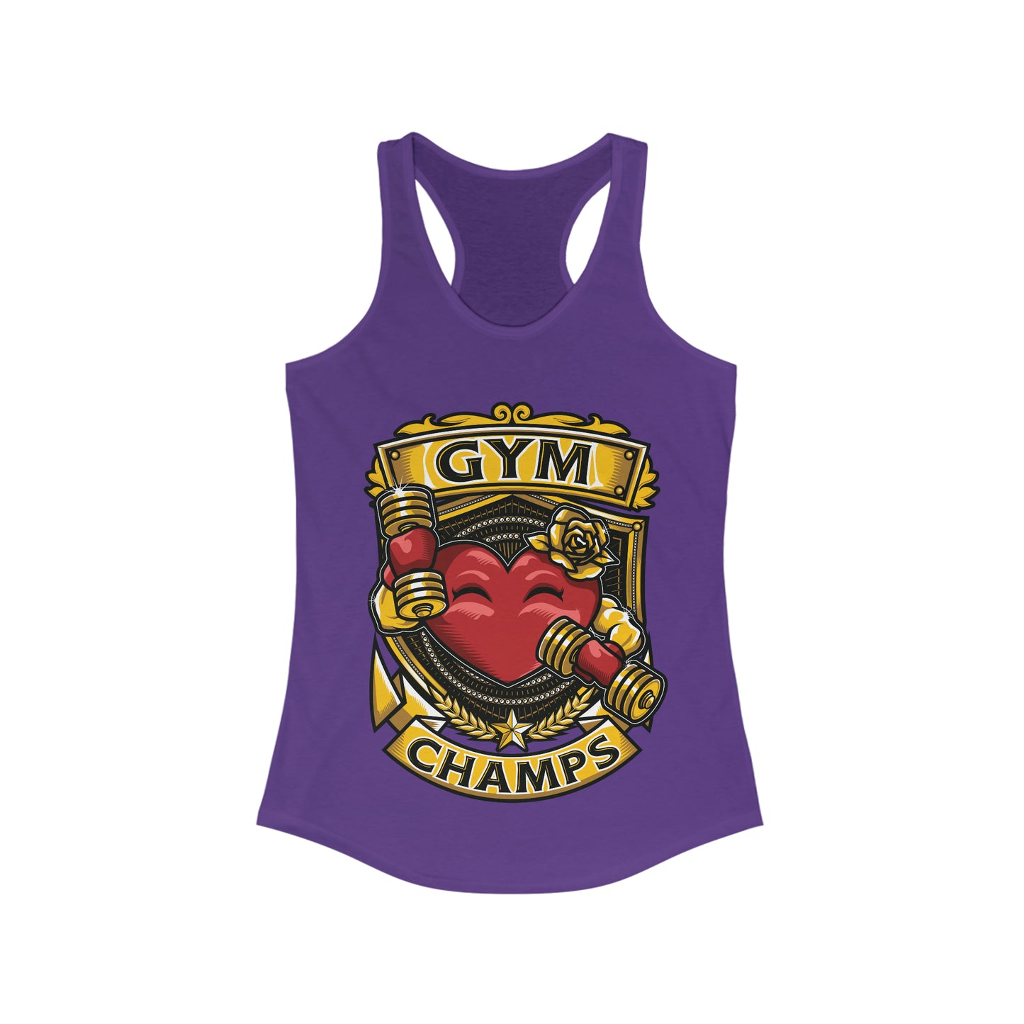 GYM CHAMPS  - Women's Ideal Racerback Tank