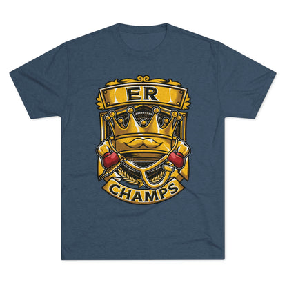 ER CHAMPS - PREMIUM SOFT - Unisex Tri-Blend Crew Tee (Next Level 6010)