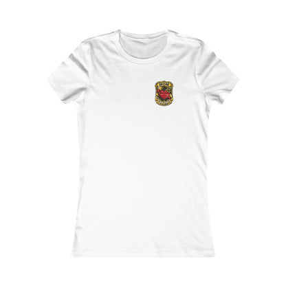 Mom Champs! (Small Front Logo) - Women's Favorite Tee (Bella+Canvas)