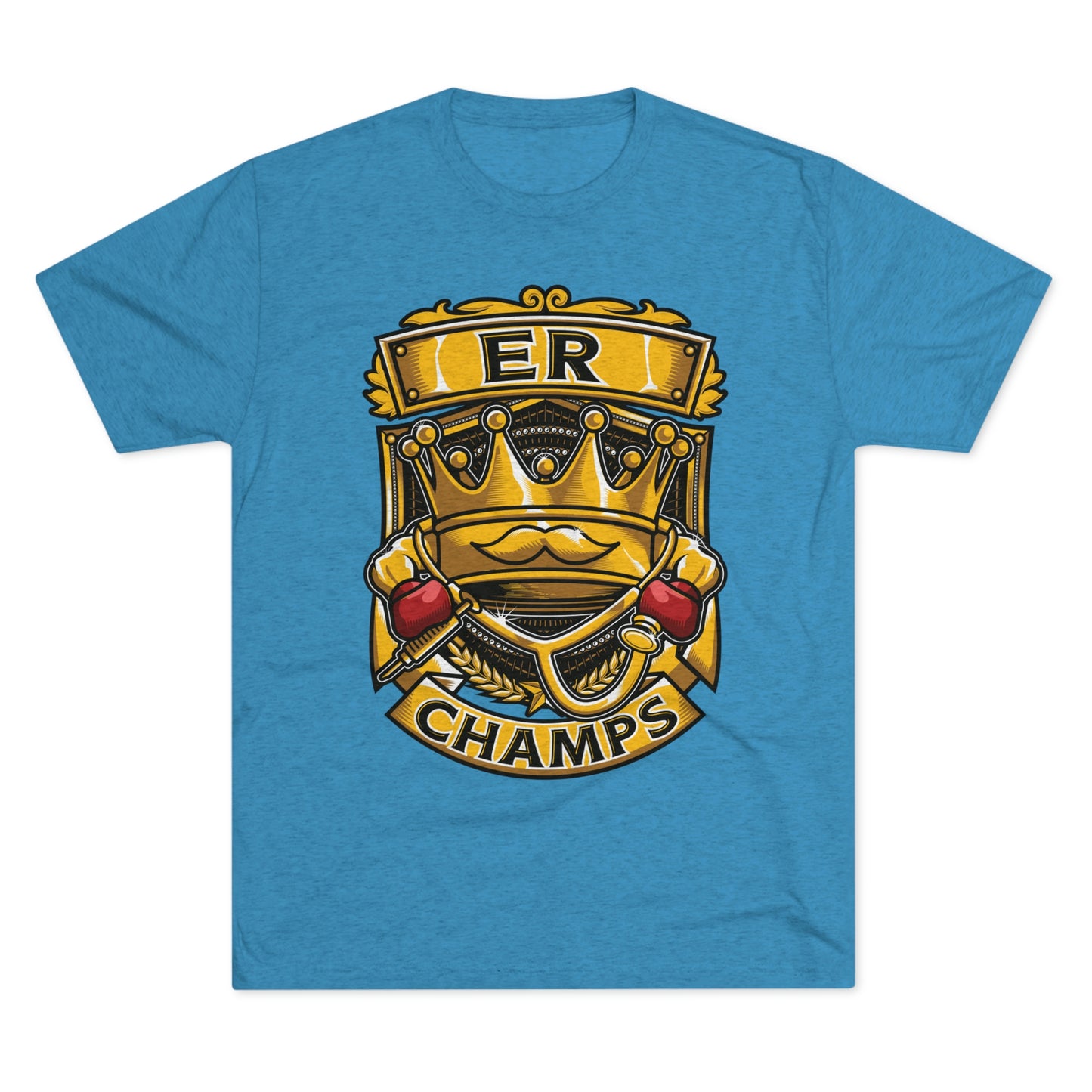 ER CHAMPS - PREMIUM SOFT - Unisex Tri-Blend Crew Tee (Next Level 6010)