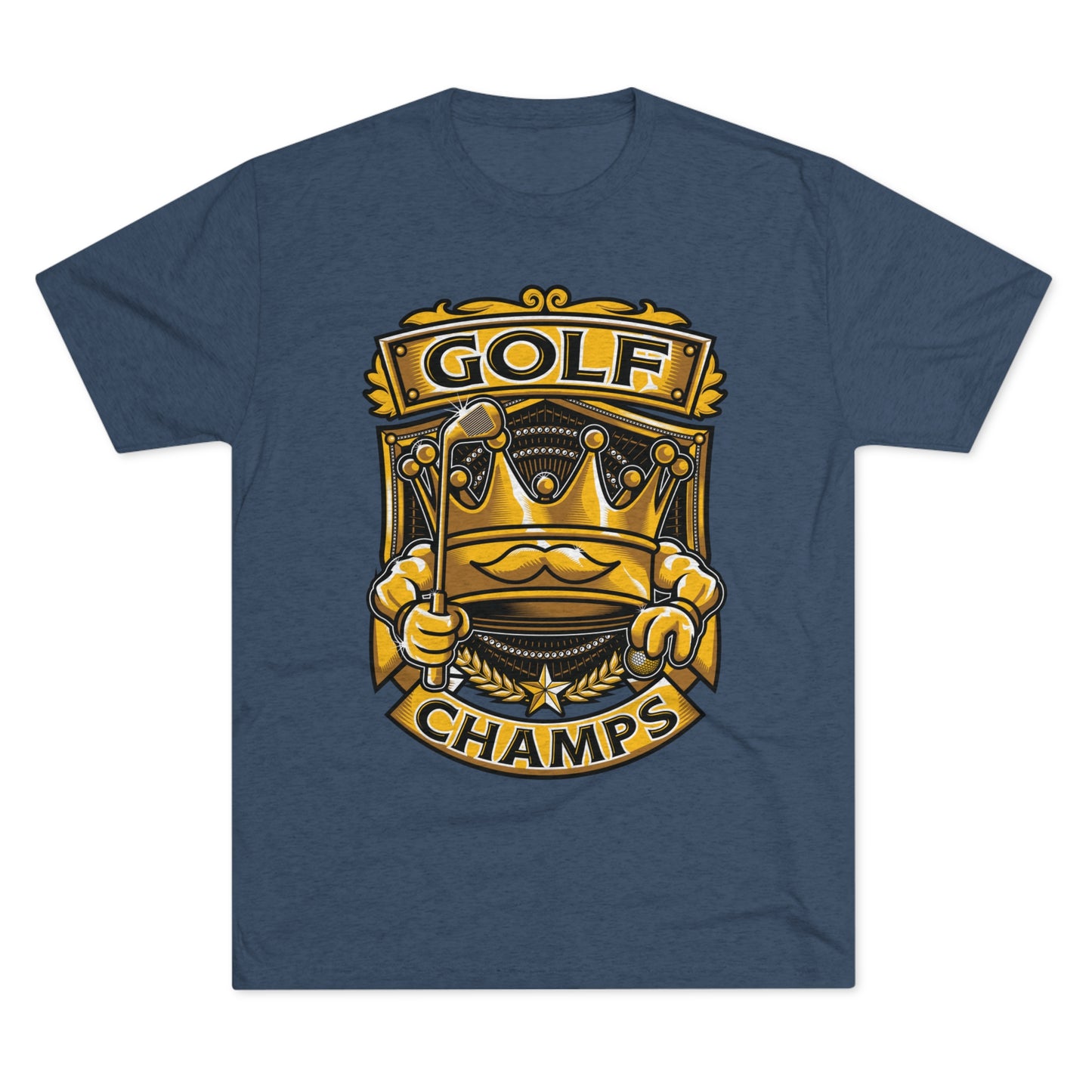 GOLF CHAMPS  - PREMIUM SOFT - Unisex Tri-Blend Crew Tee (Next Level 6010)
