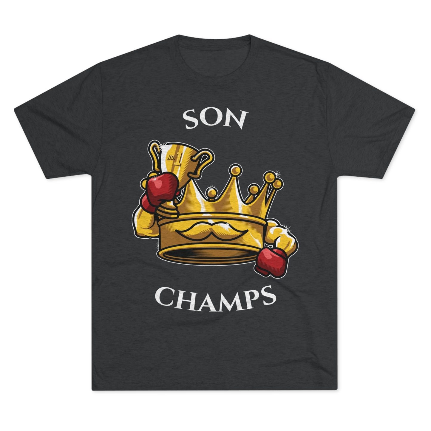 SON CHAMPS  - PREMIUM SOFT - Unisex Tri-Blend Crew Tee (Next Level 6010)