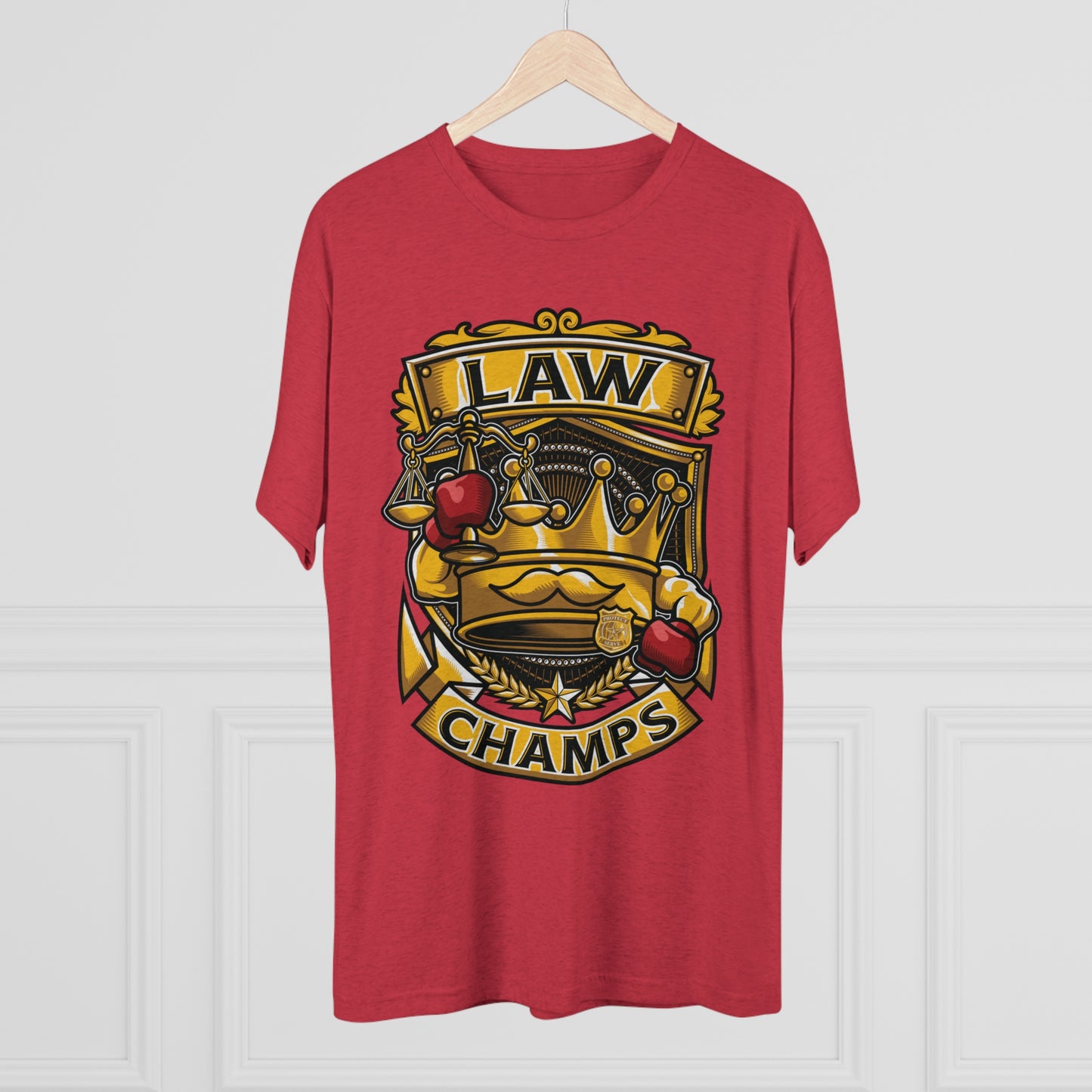 LAW CHAMPS  - PREMIUM SOFT - Unisex Tri-Blend Crew Tee (Next Level 6010)