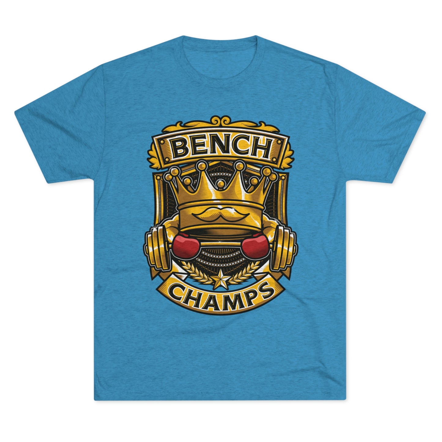 BENCH CHAMPS - PREMIUM SOFT - Unisex Tri-Blend Crew Tee (Next Level 6010)