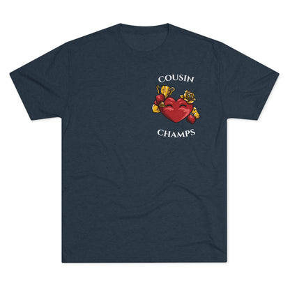 COUSIN CHAMPS  - PREMIUM SOFT - Unisex Tri-Blend Crew Tee (Next Level 6010)