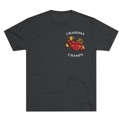 GRANDMA CHAMPS  - PREMIUM SOFT - Unisex Tri-Blend Crew Tee (Next Level 6010)